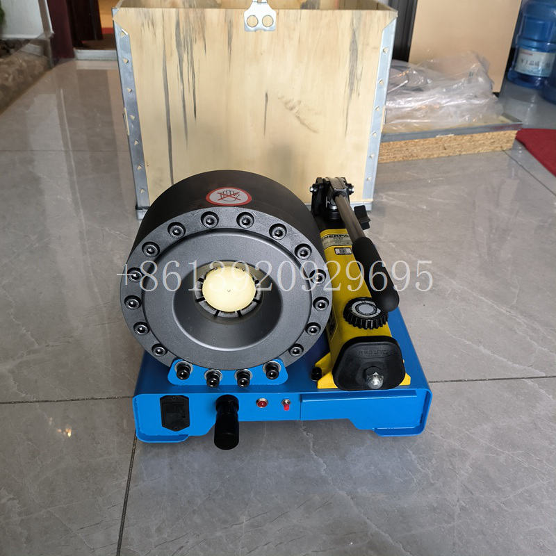 manual hydraulic hose crimper