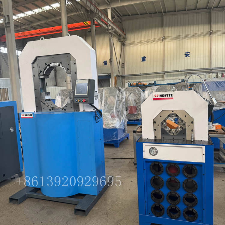 Fully automatic 3 inch hose crimping machine