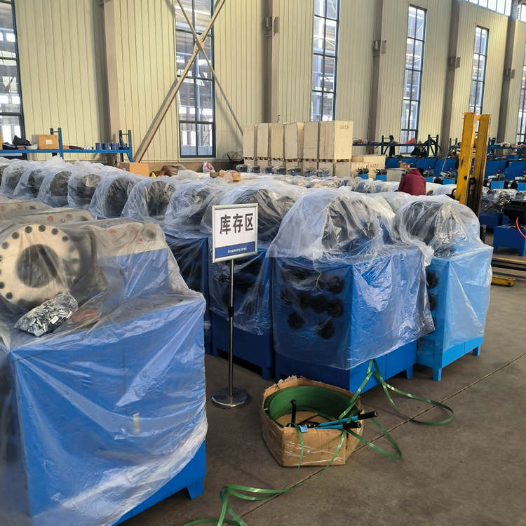 automatic crimping hydraulic machine factory show