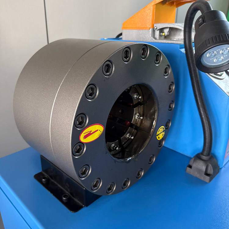 touch screen hose crimping machine