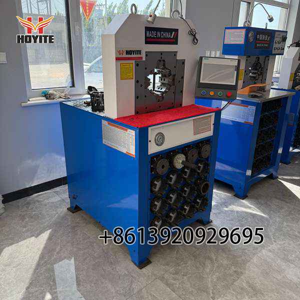 automatic hydraulic hose crimping machine