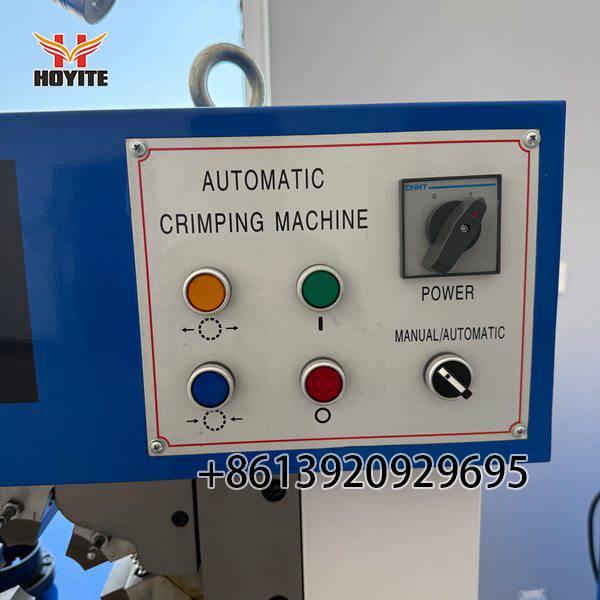 automatic hydraulic hose crimping machine