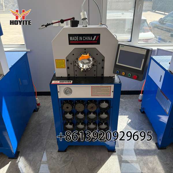 automatic hydraulic hose crimping machine