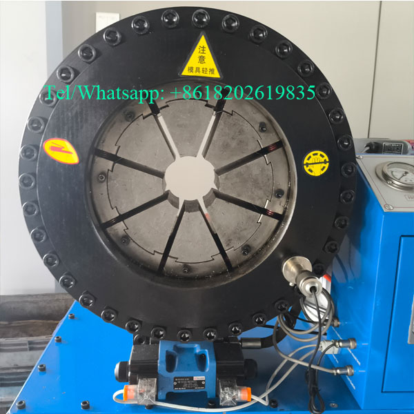 HYT-150L large diameter hydraulic hose crimper front